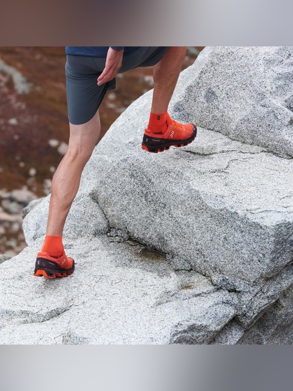 ON Cloudventure Peak Trail-Running Shoe, Men’s size 12.5